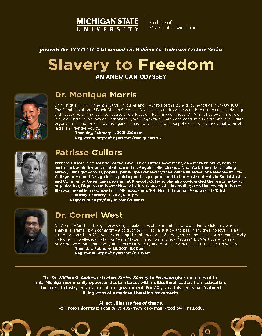 Slavery to Freedom Flyer